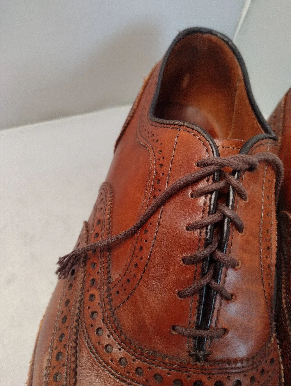 Allen Edmonds wear bottom